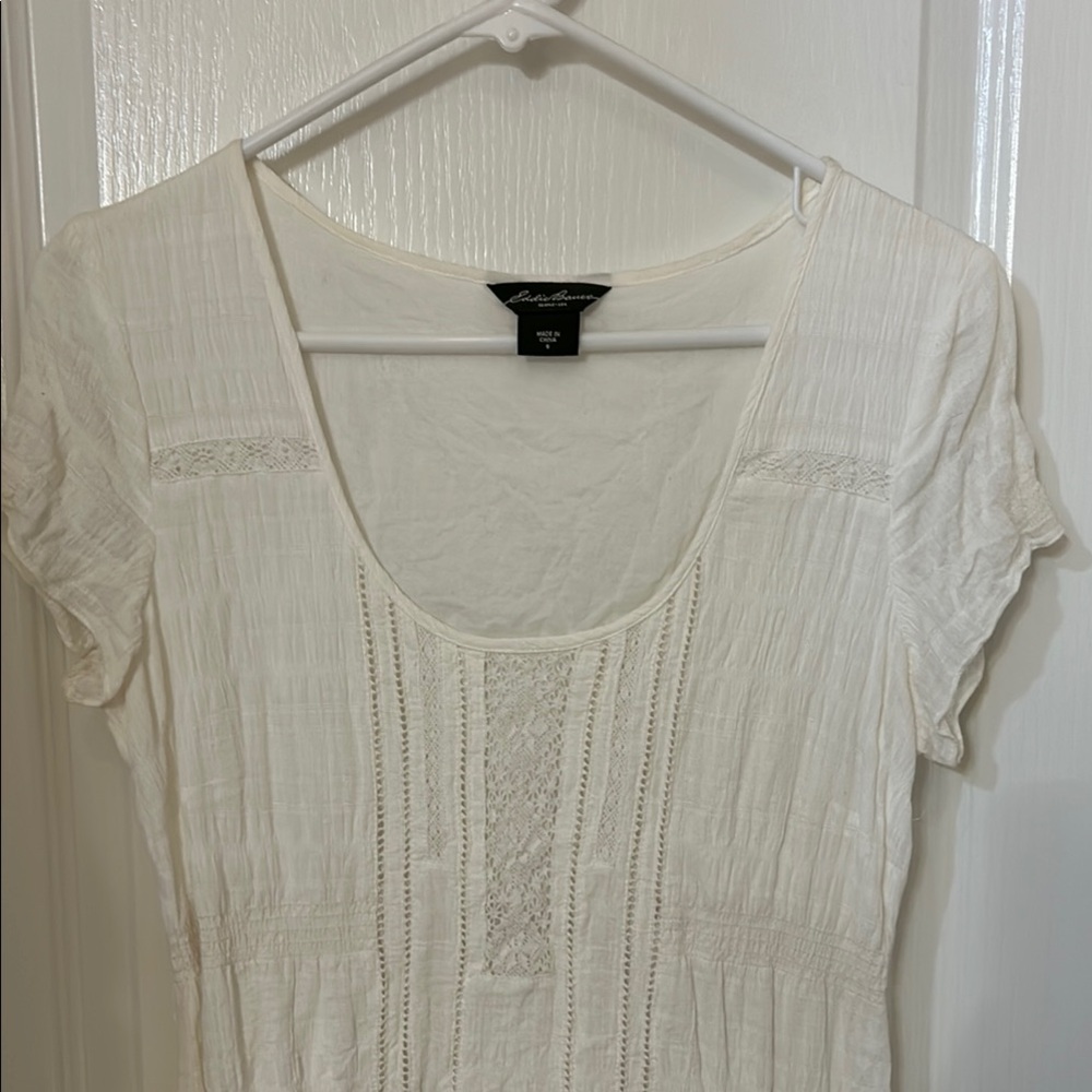 Eddie Bauer White Dress